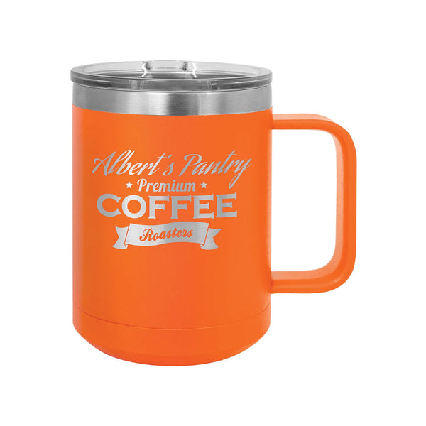 Polar Camel Insulated 15 Ounce Mug Orange