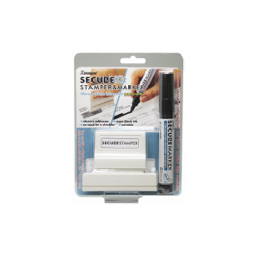 35303 Secure Kit Stamp & Marker Combo 15/16" x 2-13/16”