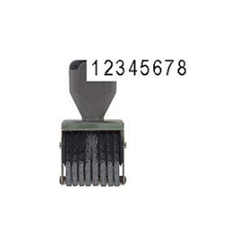 Number Stamp Size: 2 / 8-Band