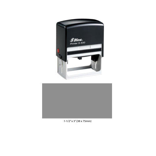 S-830 Self-Inking Printer 1-1/2" x 3"