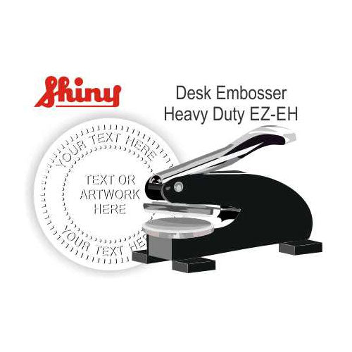 Shiny EZ-EH Heavy Duty Desk Embosser
